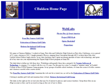 Tablet Screenshot of cbakken.net